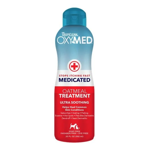 Tropiclean Oxy-Med Anti Itch Medicated Treatment 592ml