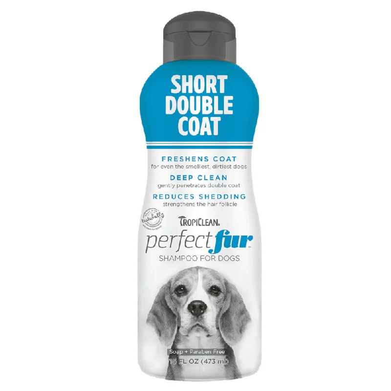 Tropiclean PerfectFur Shampoo for Dogs Short Double Coat 473ml