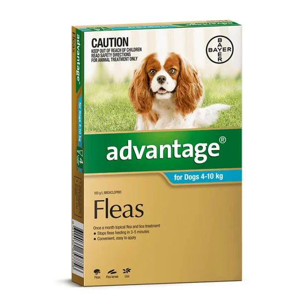 Advantage Dog 4 - 10kg Aqua