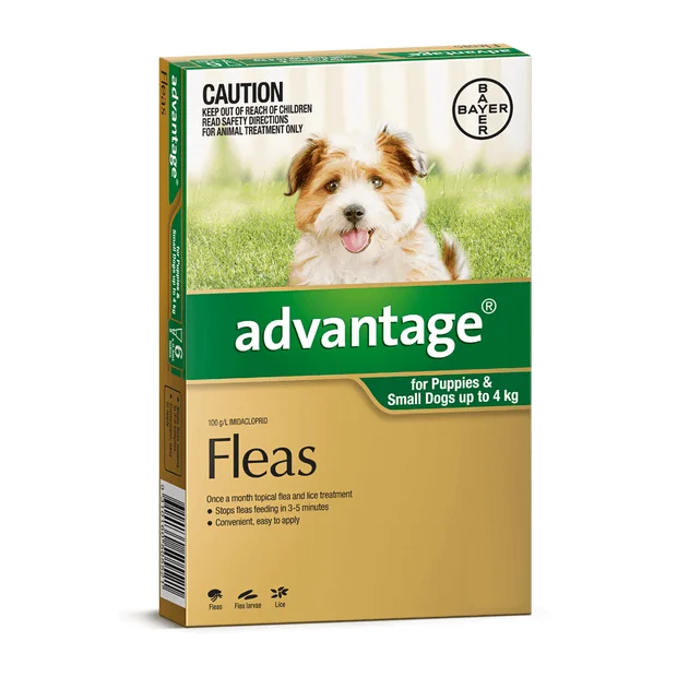 Advantage Dog Up To 4kg