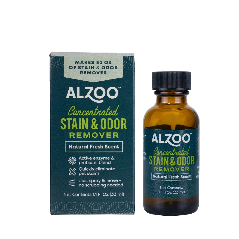 Alzoo Concentrated Stain & Odor Remover Liquid Refill