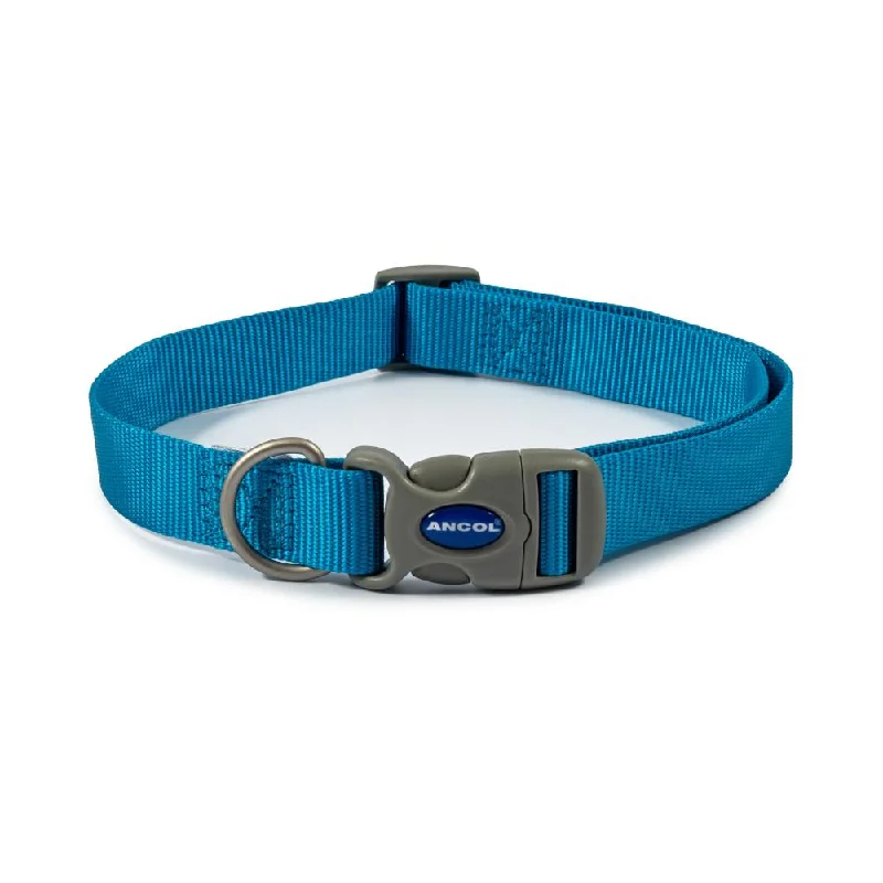 Ancol Dog & Puppy Collars Nylon Blue 3 Sizes