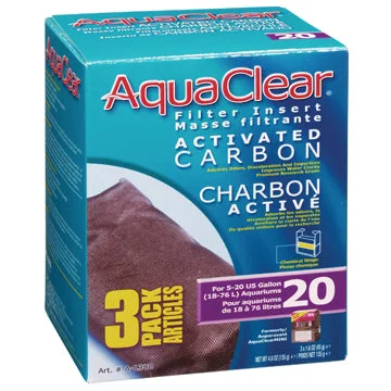 AquaClear Activated Carbon Filter Insert 3 pack