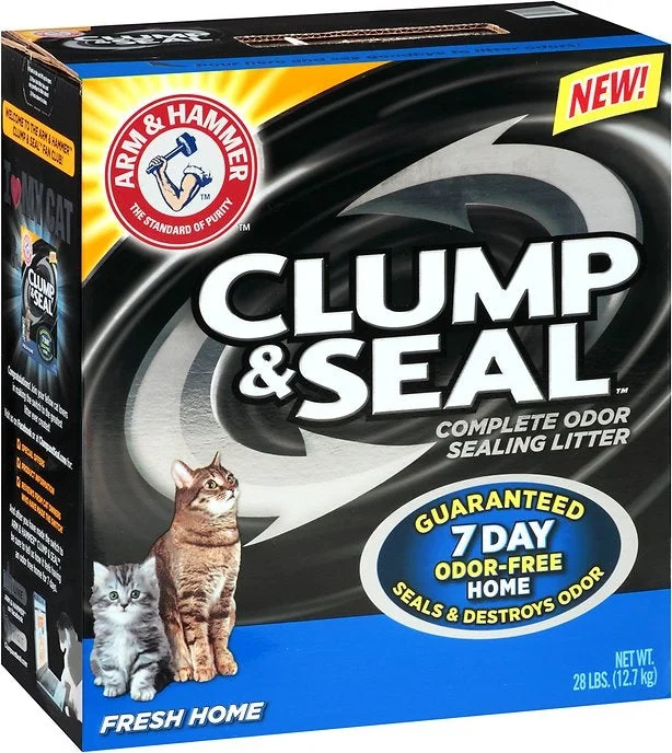 Arm & Hammer Fresh Home Clump and Seal Complete Odor Sealing Cat Litter