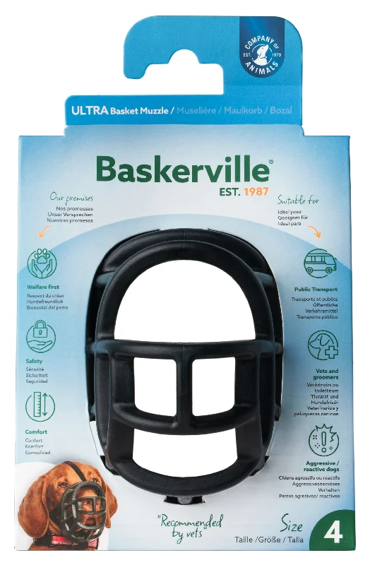 Baskerville Ultra Basket Muzzle Size 4