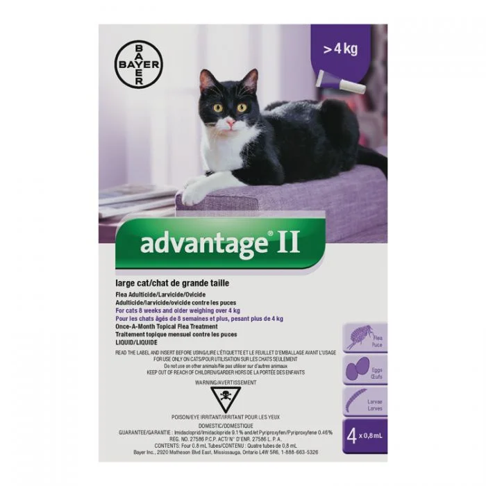 Bayer Advantage II For Cats