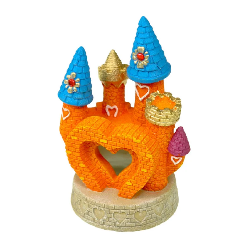 Blue Ribbon Pet Products Exotic Environments Heart Castle Aquarium Ornament