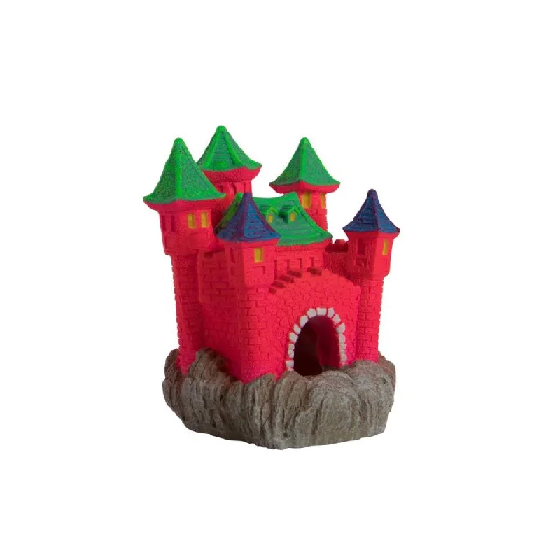 Castle Aquarium Freshwater Ornament Multi-Color-LG