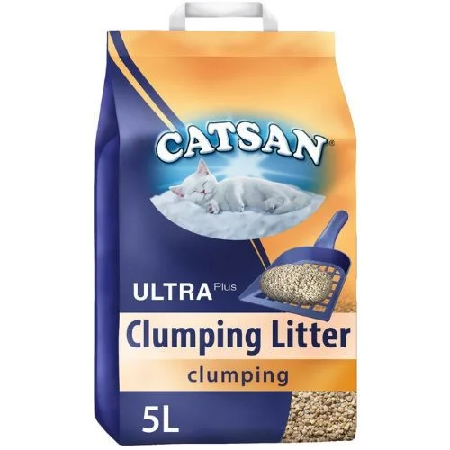 Catsan Ultra Plus Clumping Cat Litter 5 Litre