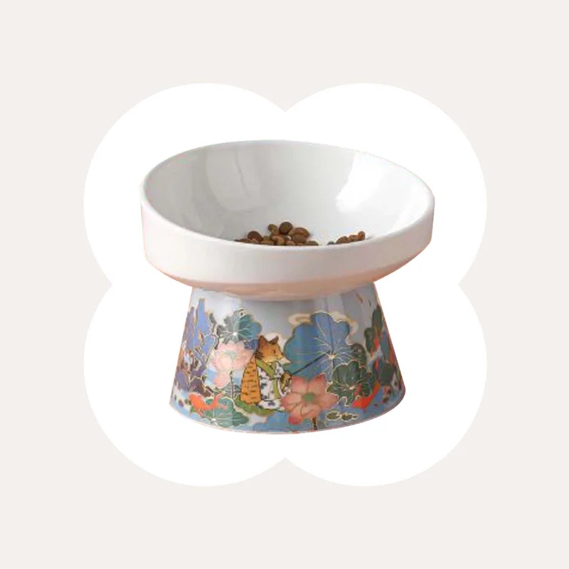 Naughty Cat Ceramic Bowl