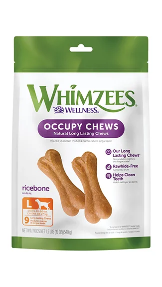 Whimzees Occupy Treats: Rice Bones