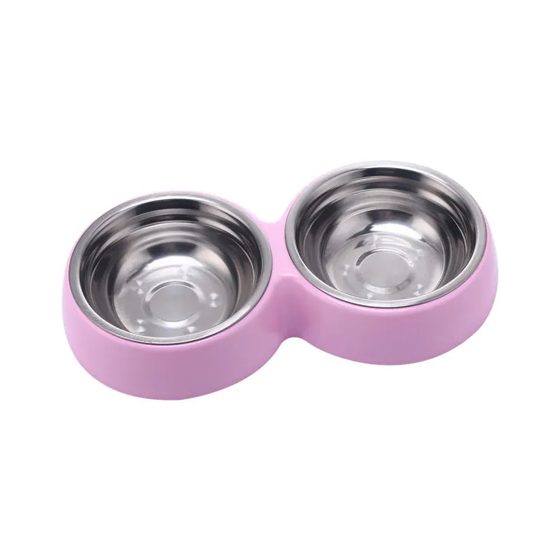 Double Kitty Feeding Bowl