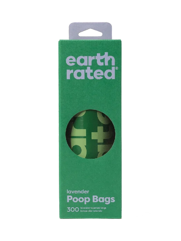 Earth Rated Lavender-scented Dog Waste Bags on a Single Roll 300-Count