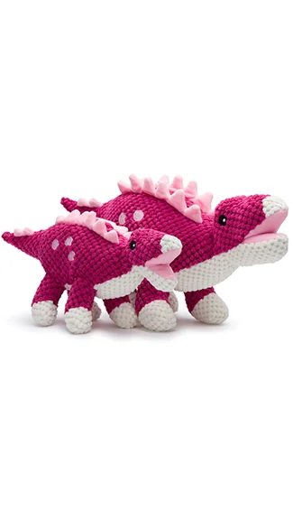 fabdog Toy: Floppy Dino - Stegosaurus