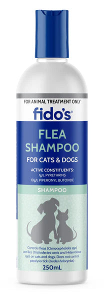 Fidos Flea Shampoo for Pets 250ml