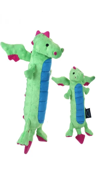 goDog Dog Toy: Dragon (Green)