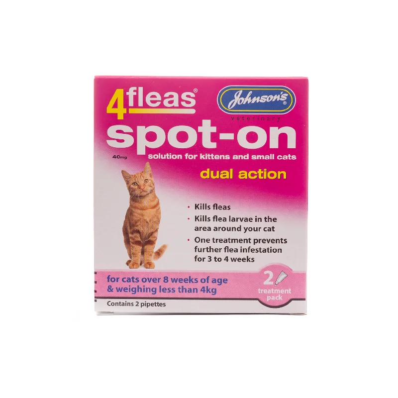 Johnsons 4Fleas Spot On For Small Cats And Kittens