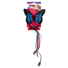 Kong Butterfly Teaser Cat Toy, Blue