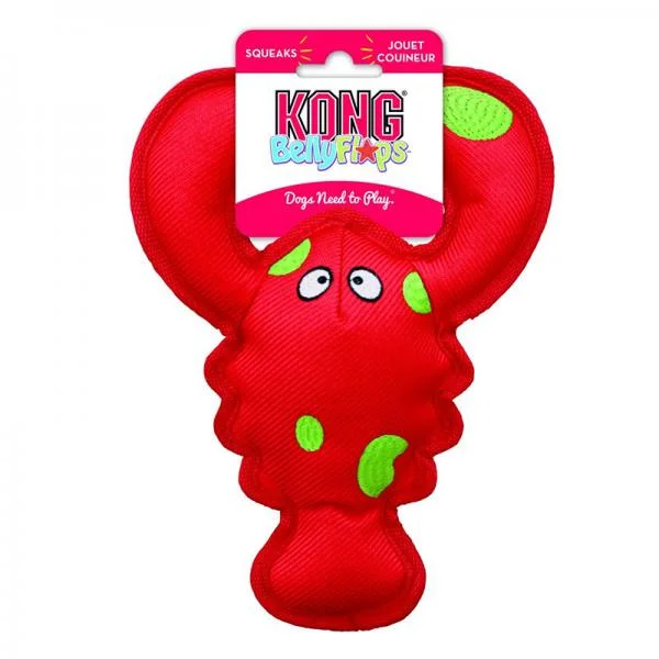 Kong D Belly Flops Lobster Toy