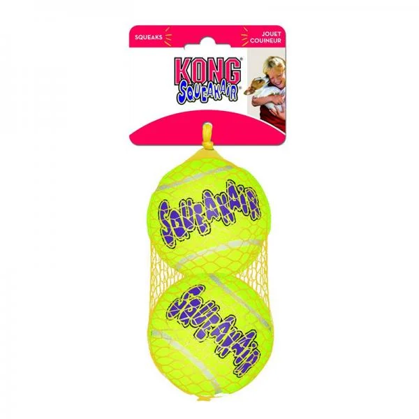 Kong D Squeaker Ball Medium 3pk