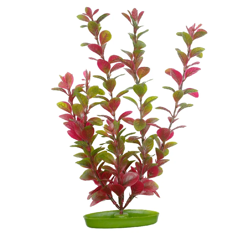 Marina Aquascaper Plastic Plant Red Ludwigia 12" (DISCONTINUED)