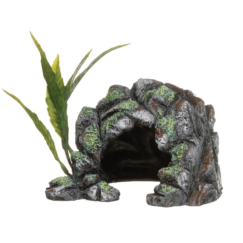 Marina Polyresin Decor Cave Ornament - Small - 10.5 x 15.5 x 12.5 cm (4.2 x 6 x 5 in)