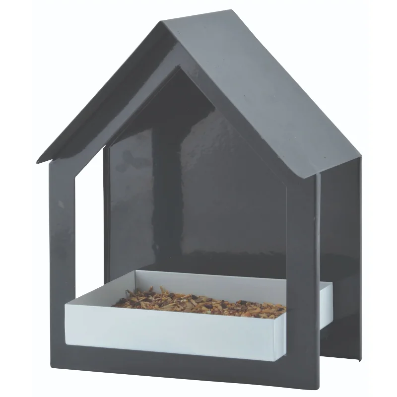 Metal Wall Mounted Bird Feeder