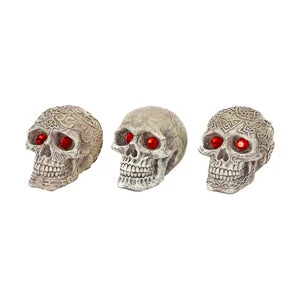 Penn Plax Deco Replica Skull Gazer 3" - Assorted