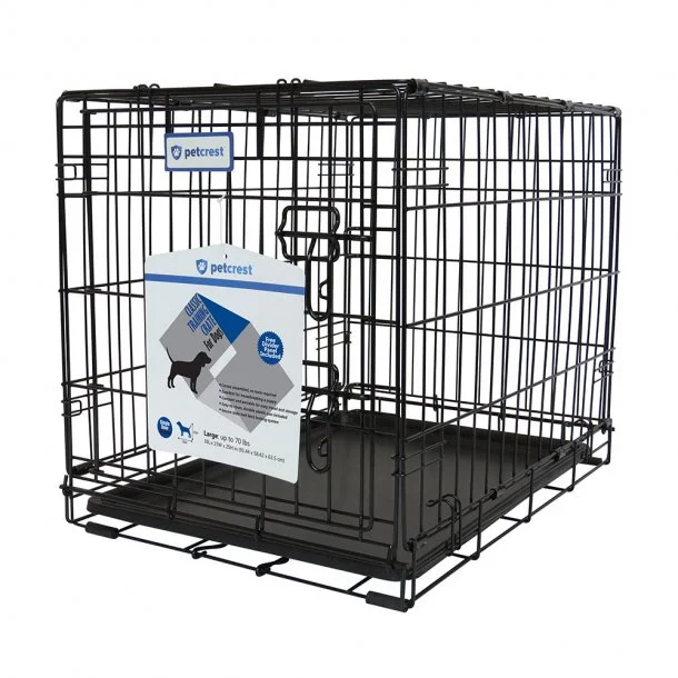 Petcrest Single Door Dog Crate