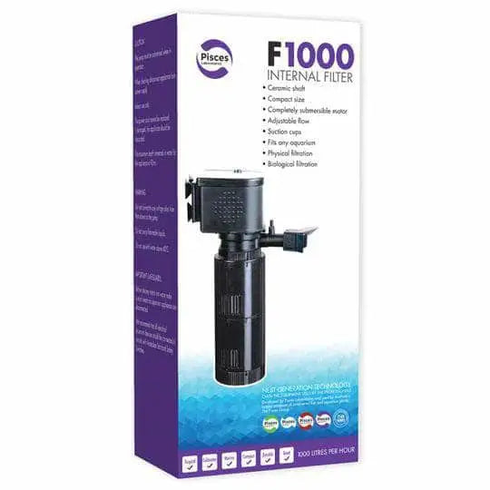 Pisces Internal Aquarium Filter F1000