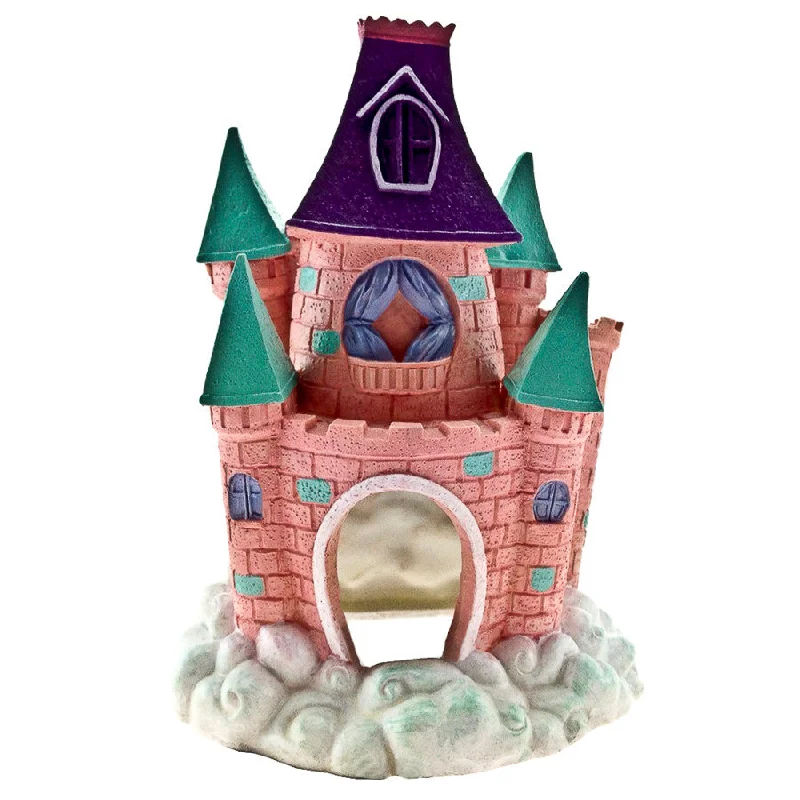 Pixie Castle Aquarium Ornament Multi-Color, 1ea/6 in