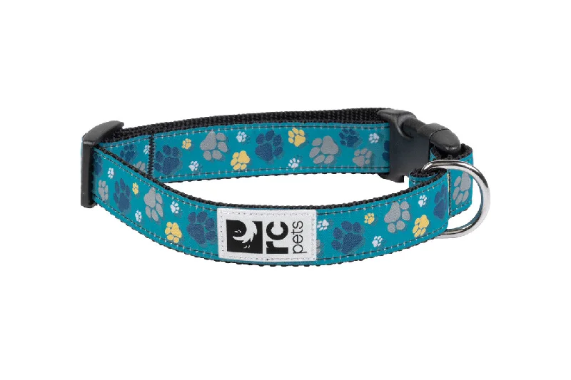 RC Pets Clip Collars Fresh Tracks Teal