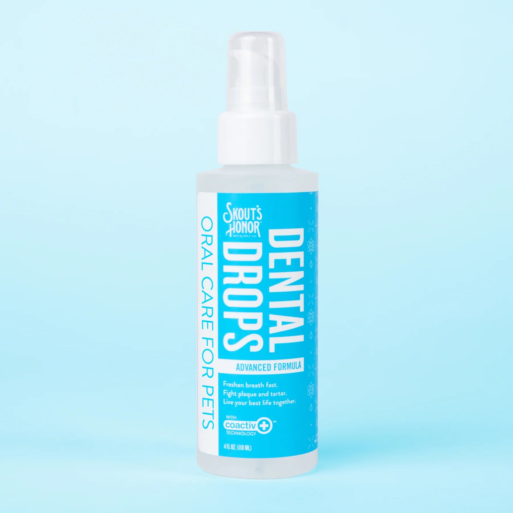 Skout's Honor Oral Care Advanced Dental Drops for Pets