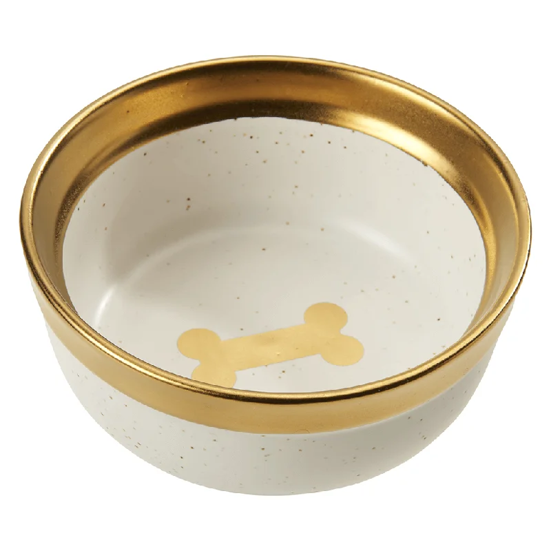 Spot Malibu Gold Dog Dish