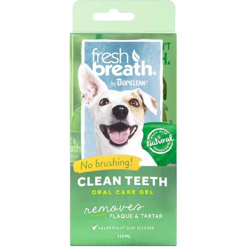 Tropiclean Fresh Breath Clean Teeth Gel for Dogs