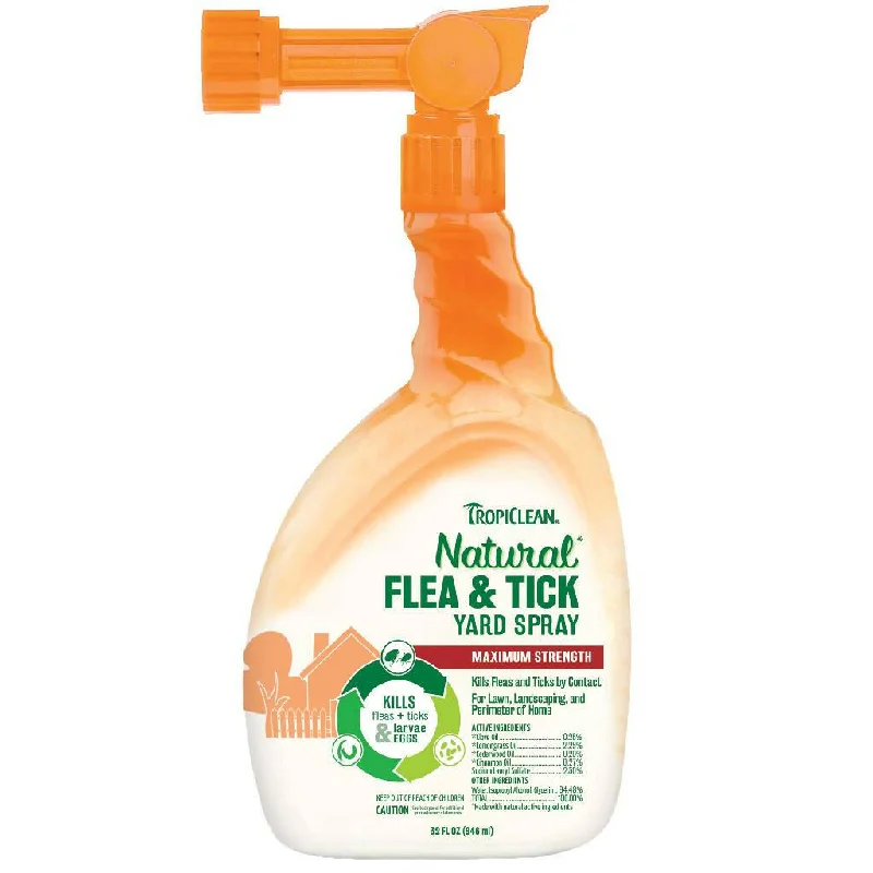 Tropiclean Natural Flea & Tick Yard Spray (32 oz)