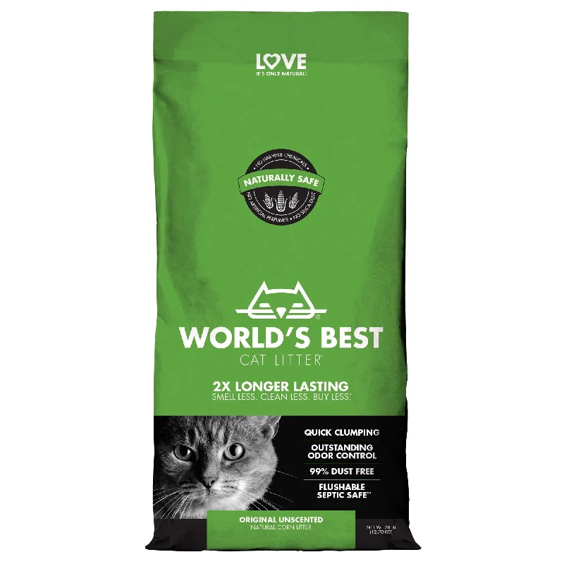 World's Best Original Litter Unscented Green