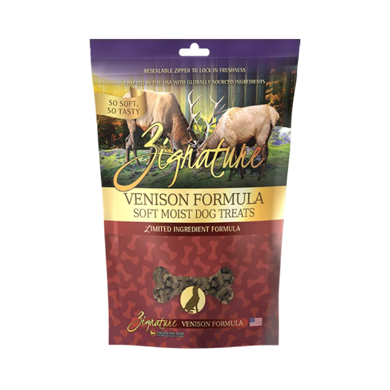 Zignature Soft & Moist Venison Dog Treats