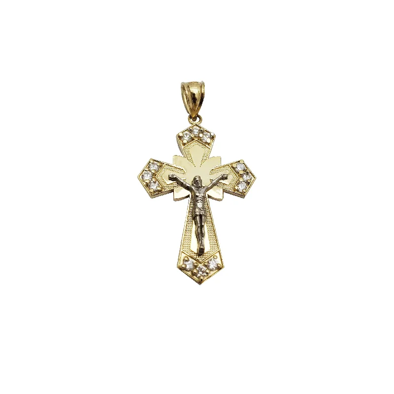 unique diamond tennis bracelet Cross Pendant (14K)