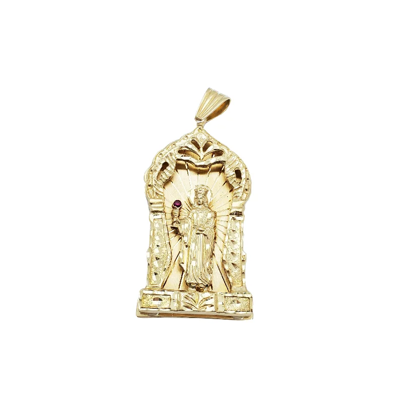 gemstone infinity bracelet Yellow Gold Solid Santa Barbara Pendant (14K)